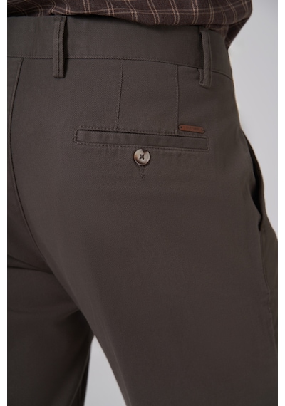 Morven Erkek Haki Pamuk Trend Dynamic Fit Chino Pantolon 26ks003006710 Haki