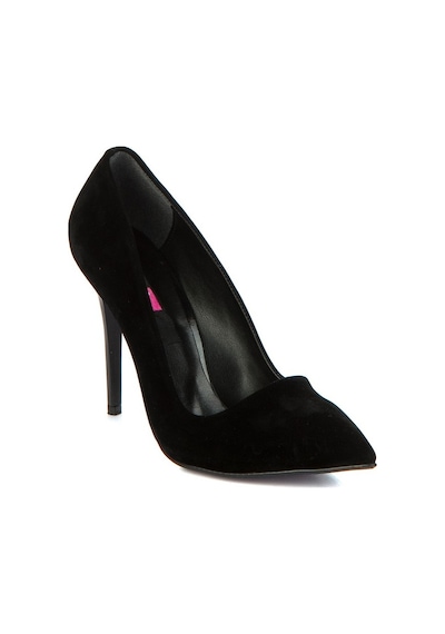 Fox Shoes Siyah Kadın Topuklu Ayakkabı 8922151902