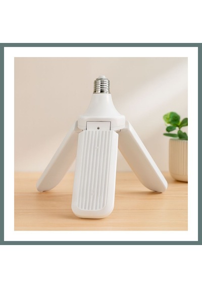 Ventra Pervane Model 3 Kollu Beyaz Led Ampul E27 24w Ventra Standart