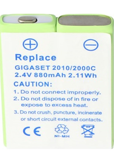 Siemens Uyumlu Gigaset 2000C Cep Için Uygun Accucell Pil. Pil C39153 27