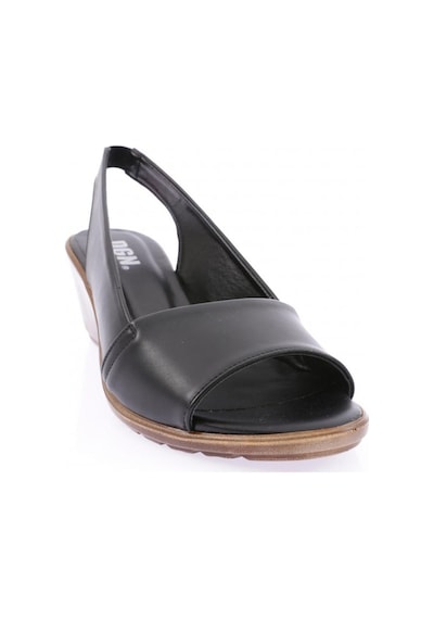 Dgn 7119-22y Kadın Dolgu Taban Sandalet 7119-2027-R1534 Siyah