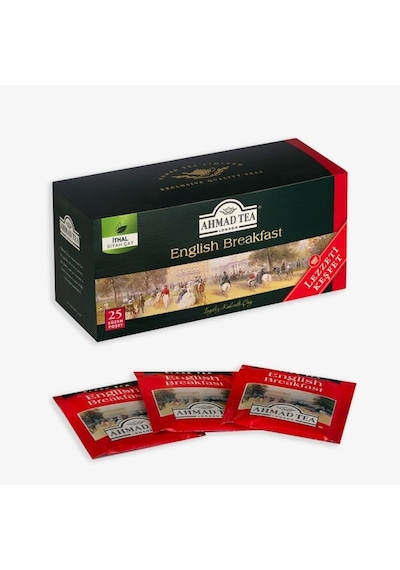 Bardak Poşet Çay 25'li English Breakfast 3 Paket Ve Oda Kokusu