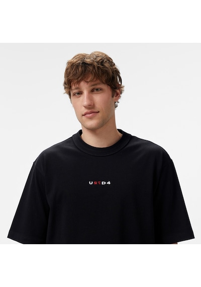 United4 Unıted4 Erkek Siyah T-shirtmatsuya