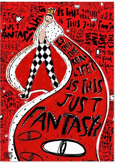 Anason İşleri Just Fantasy Poster 50x70cm