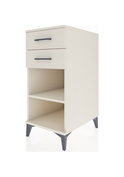 Kronos Komodin Tek Raflı 2 Çekmeceli 44x59x96 Aytaşı-aytaşı Aytaşı