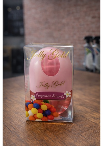 Ejolly Gold Kavanoz Koku Sakız Cam Şişe 100 Ml Uzun Süre Kalıcı 001