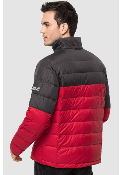 Jack Wolfskin Dna Tundra Erkek Şişme Mont 1206621-2102 Kırmızı Kırmızı