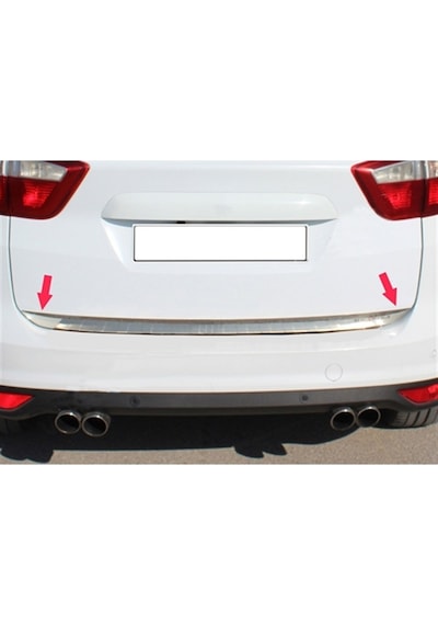 Ford C-Max Krom Bagaj Alt Çıta 2010 Sonrası Paslanmaz Çelik
