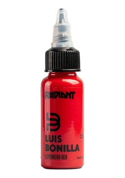 Luis Bonilla Superhero Red - Radiant Tattoo Dövme Boyası - 1oz/30ml