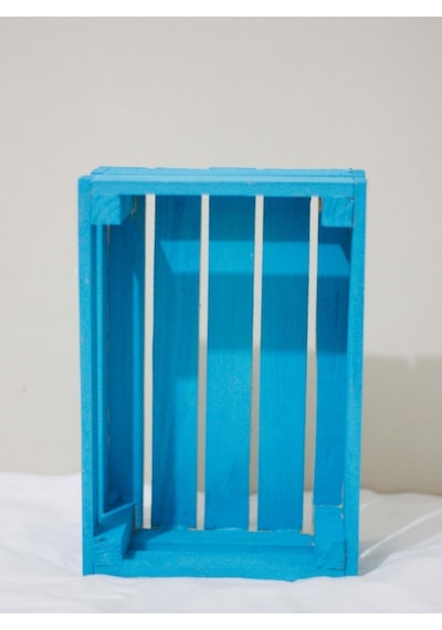 Antinkuntinci Ahşap Kasa Raf Çiçeklik Kitaplık Renkli Mini Kasa (371686393)