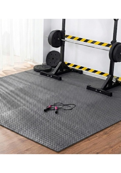 16 Parça 50x50 Puzzle Tatami 200x200 Kurlumlu Fitness Spor Yoga Pilates Matı Çok Renkli