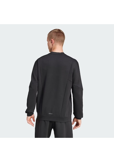 Adidas Designed For Training Crew Erkek Sweatshirt C-adıjj4642e50a00 Siyah