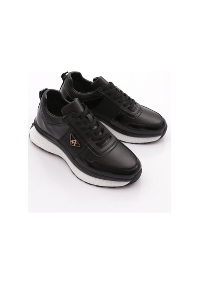 Dgn 721-1 Erkek Sneaker Ayakakbi Siyah Beyaz