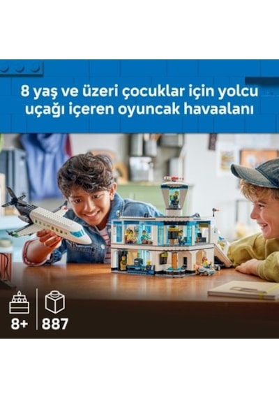 Havaalanı Ve Uçak Yapım Seti, 8 Yaş Ve Üzeri İçin