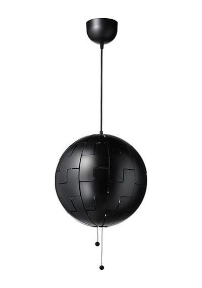 Ikea Ps 2014 Sarkıt Lamba, Siyah, 35 Cm