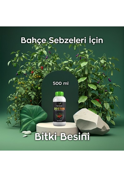 Bostan 500 Ml Bahçe Sebzeleri Ve Hobi Bahçeciliği İçin Doğal Lezzet Ve Yüksek Verim 500 ML