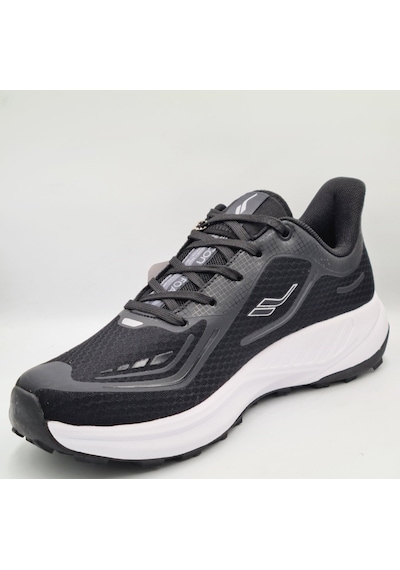 Lescon Mıura 4 Siyah Beyaz Erkek Sneaker Spor Ayakkabı Siyah