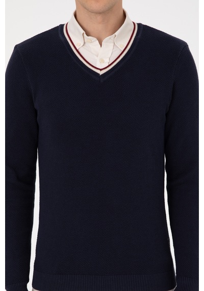 U.s. Polo Assn. Erkek Lacivert Kazak /triko 50308336-vr033 Lacıvert