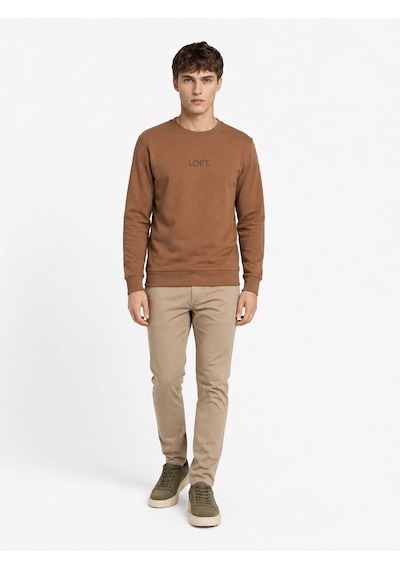 Loft Regular Fit Erkek Sweatshirt Lf2044098 Q1.v1 Camel
