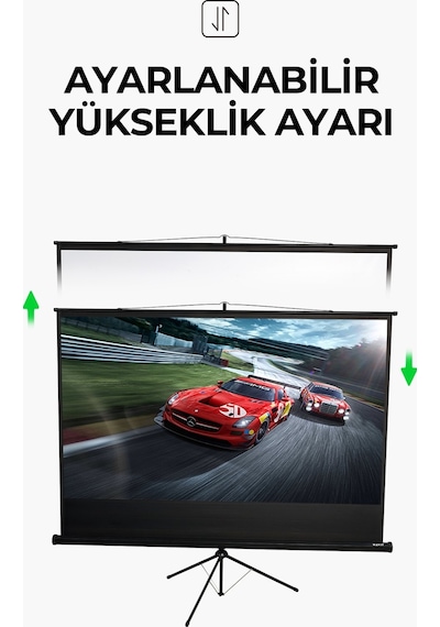 Havit 220x125cm Ayarlanabilir 100ınç 16:9 Boyut Ayaklı Projeksiyo
