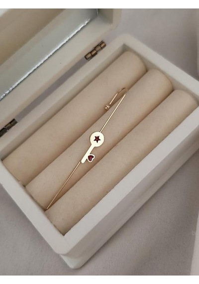 Kıkırdak Küpe Kararmaz Çelik 316l Lüks Kadın Küpe Renk Sarı Sarı