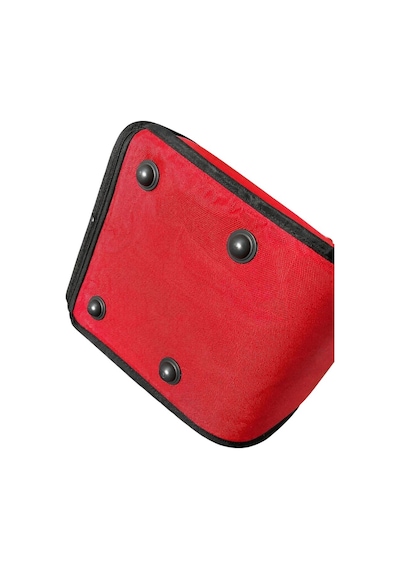 Bağlama Çantası 1900 Denye Kırmızı Su Geçirmez Pedli Soft Case Uzun Sap Saz Kılıfı