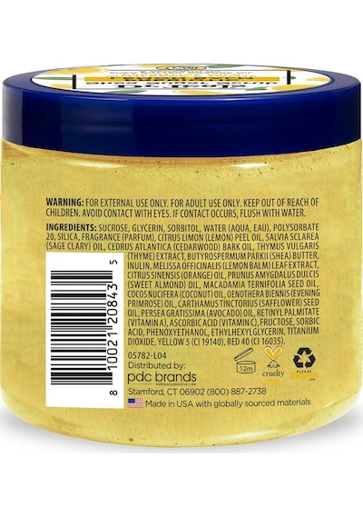 Dr.teals Prebiotic Lemon Balm Shea Sugar Scrub Vücut Peelingi 538gr