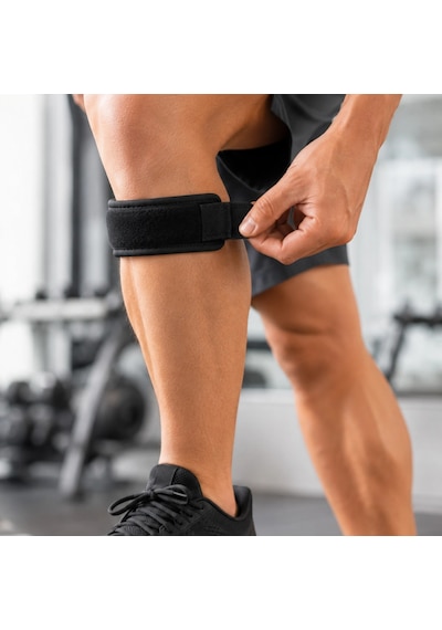 İz Altı Tendon Destek Bandı Ayarlanabilir Cırtlı Sporcu Bandı