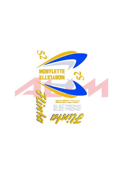 Mobylette Flinta Bionik Yazı Seti 404739870