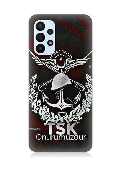 Samsung Galaxy A73 Uyumlu Tsk Onurumuzdur Desenli Silikon Kılıf