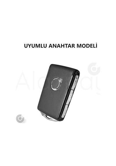 Volvo Xc40 Xc90 Xc70 S60 S80 S90 C30 V70 V90 Silikon Anahtar Kılıfı Siyah - 1 Adet