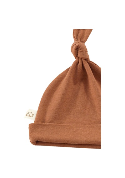 Tinylamb Honey Bear Unisex 3 Parça Hastane Çıkışı Takımı Organik Pamuk Yenidoğan Set Kiremit