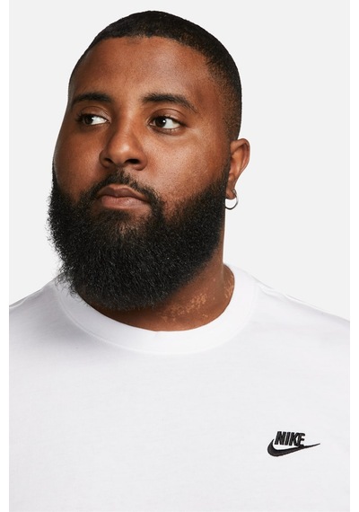 Nike Nsw Club Tee Erkek Uzun Kollu Spor Tişört Beyaz