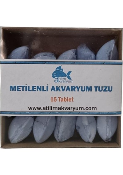 Metilenli Akvaryum Tuzu 15 Tablet