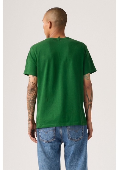 Levi's Relaxed Fit Tee Script Eden Yeşil Erkek T-shirt - 16143-2442