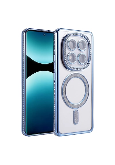 Newface Xiaomi Redmi Note 15 Pro Plus 5g Joke Simli Magneticsafe Kılıf - Mavi Diğer