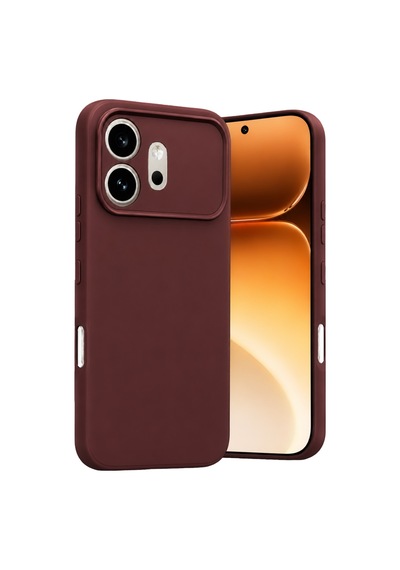 Honor 600  Kılıf Esnek Premium Yumuşak Silikon Telefon Kılıfı Kapak Bordo