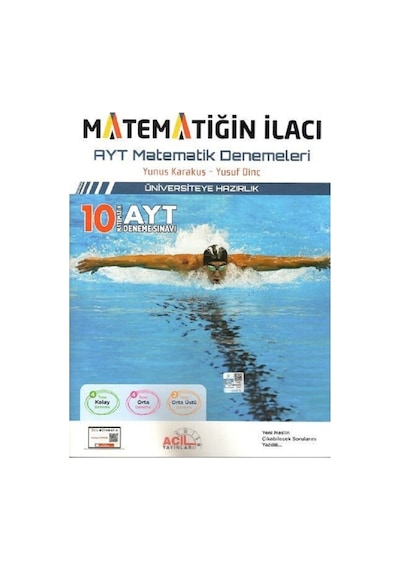 2023 AYT Matematiğin İlacı Denemeleri -  Acil Yayınları