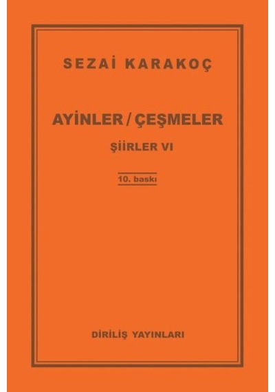 Şiirler 6 - Ayinler Çeşmeler - Rxlu-752057