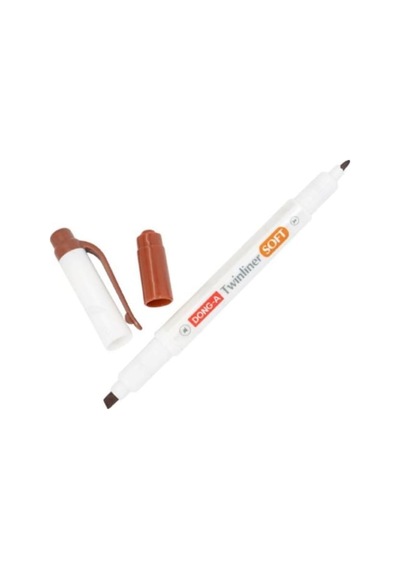 Donga Twinliner Soft Kiremit N/11 Fosforlu Çift Taraflı