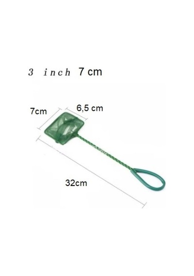 Hubrendy Emin Akvaryum Balık Yakalama Kepçesi 3 İnç 7 Cm