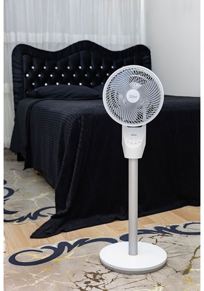 Zilan Zln1016 Ayaklı Vantilatör 3 Kademe Hız Ayarlı Kumandalı 10" Hava Dolaşımlı Vantilatör
