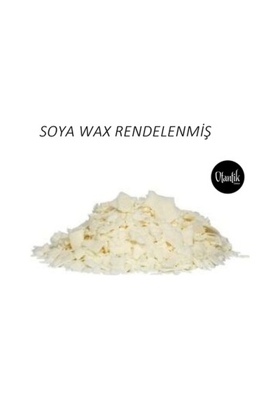 Soya Parafini Soya Wax 1Kg %100 Doğal Bitkisel Parafin Mum Yapımı (526441748)