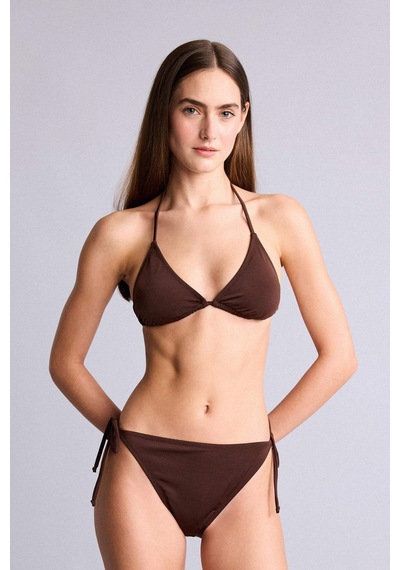 Defacto Regular Fıt Bikini Üstü T3666az26smbn341 Kahve-bn341