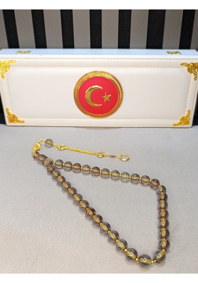 Sıkma Çubuk Kehribar Tesbih Vıp Serisi
