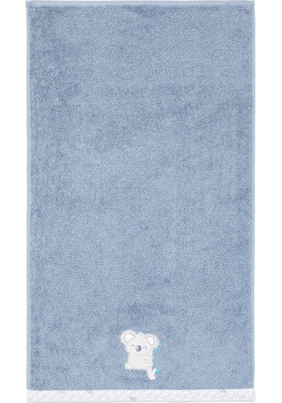 Gezenbebe Hero Nakışlı Bebek Çocuk El Ve Baş Havlusu 50x90 Mavi