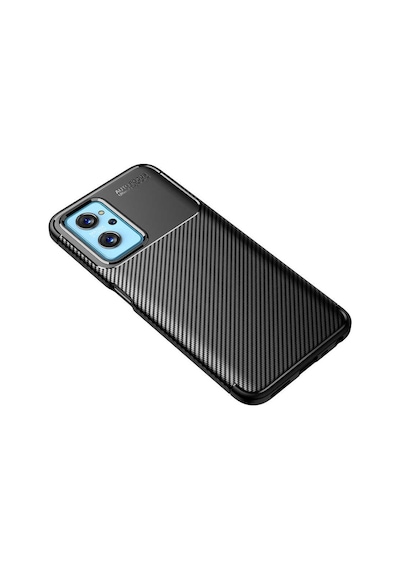 Oppo A76 Kılıf Zore Negro Silikon Kapak Lacivert