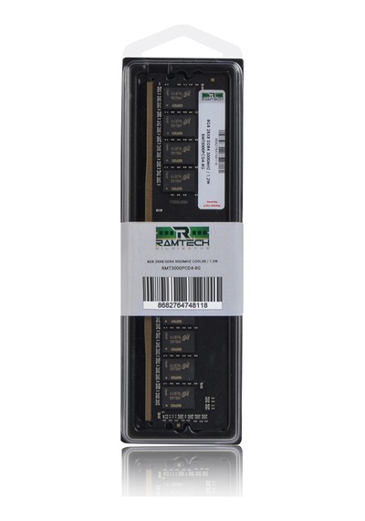 Ramtech 8gb DDR4 3000Mhz AMD ve INTEL İşlemcilere Uyumlu Masaüstü Ram 1.2w Ramtech 8gb DDR4 3000Mhz AMD ve INTEL İşlemcilere Uyumlu Masaüstü Ram 1.2w