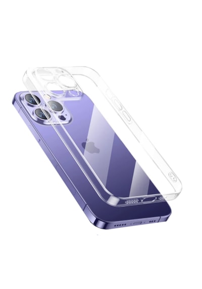Apple iPhone Uyumlu 13 Pro Kılıf Şeffaf Sert Pc Zore Vayt Kapak - Şeffaf
