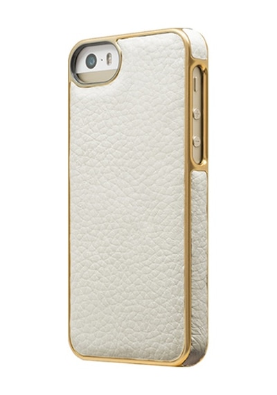 Apple Uyumlu iPhone Adopted Se 5s 5 İle Deri Wrap Kılıf Beyaz Aph11149